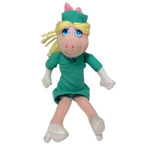 Vintage 2003 Jim Henson Miss Piggy Plush Doll Sababa Toys 9" Veterinary Nurse